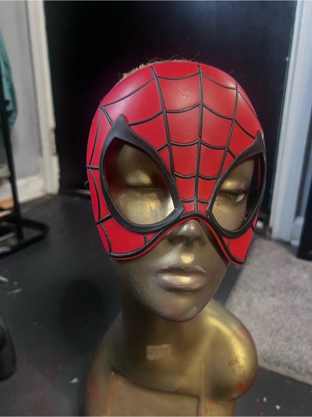 Kids Red Superhero Spider Mask - Unbranded